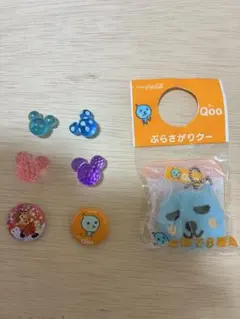 Qoo ぶらさがりクー 缶バッジ マスコット セット