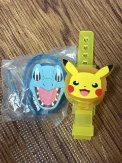 ピカチュウ、ワニノコ ライトブレス