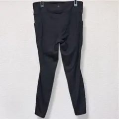 レギンス 【L】 ブラック 黒 厚手 裏起毛 防寒 冬 暖かい 部屋着 ダル着