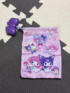 サンリオ 巾着 クロミちゃん マイメロディ