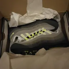 ナイキ エアマックス95 OG ビッグバブル ネオン イエローグラデ 26.5