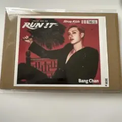 Stray Kids RUN IT ラベルステッカー バンチャン