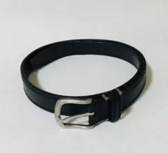 Lee（リー）レザーベルト ブラック 全長約96cm ビジネス カジュアル