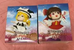 東方Project ゆっくり風デフォルメフィギュア 博麗霊夢 霧雨魔理沙