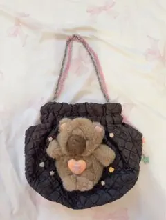 fancyalamode くまちゃん　ぬいぐるみバッグ