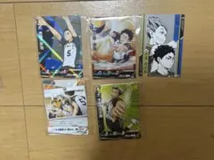 ハイキュー　赤葦京治＆木兎幸太郎　カードセット