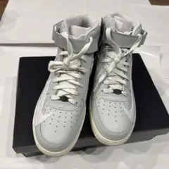 NIKE AIR FORCE 1 MID '07 PRM 8.5 グレー