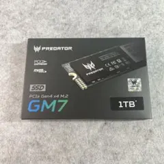 Acer Predator GM7 1TB M.2 SSD 7400MB/sのサムネイル