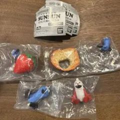 パペットスンスン　スンスンを探せマスコット　全4種 ガチャ　コンプリート