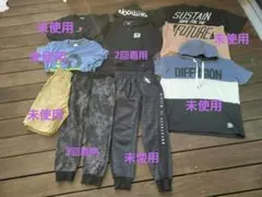 男の子半袖シャツ、長袖シャツ、長ズボン、半ズボン