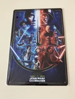 スター・ウォーズ セレブレーション2019 ブリキ看板 メタルプレート