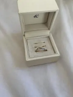 4C リング 箱付き