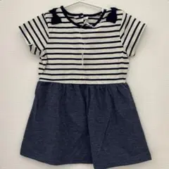 新品タグ付き♡マザウェイズ ネイビーワンピースのサムネイル