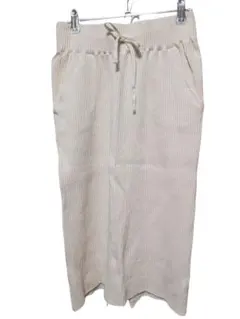 極美品　LOWRYS FARM　ホワイト　タイトスカート　M