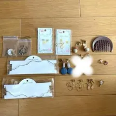 lattice イヤリング ネックレス シルバー ディズニーアクセ イヤーカフ