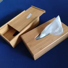 이케아 본드리안 뱀부 티슈 박스, 2개 세트