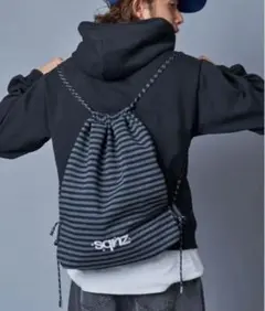 txt KNIT GYM SACK ISTKUNST バッグ ナップザック - メルカリ
