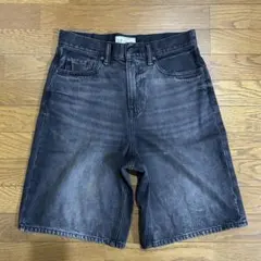 GAP BAGGY SHORT デニムショーツ ブラック