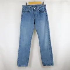 LEVIS 501 ボタンフライ ロゴ タグ フェード デニム パンツ 31