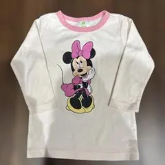 【Disney】ミニーマウス　長袖tシャツ　　長袖カットソー