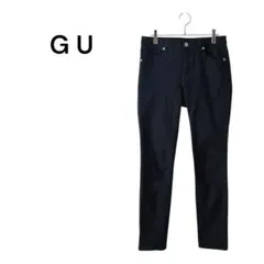 ❁GU❁ジーユー(73)ウルトラストレッチスキニージーンズ/黒