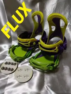 FLUX バインディング Mサイズ ディスク&ビス付 スノボ フリースタイル
