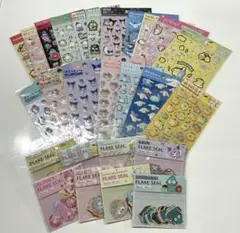 ダイソー サンリオ ぷくっとシール 26点まとめ売り