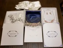Love Tiara ティアラ ネックレス イヤリング ベッドドレス　おまけ有