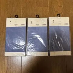 (新品未使用)GUシースルータイツ M-L ネイビー 3点セット