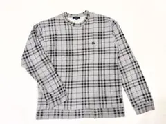 Burberry Blue Label チェック柄 長袖スウェットL