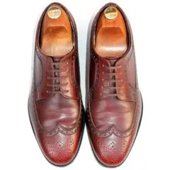 日本製 REGAL ウィングチップ ドレスシューズ ビジネス ブラウン 幅広