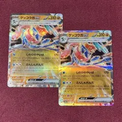 【ニアミント・プレイ用】ゲッコウガex しのびのやいば ２枚 (ポケモンカード)