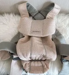 美品 ベビービョルン BabyBjorn 抱っこ紐 ミニ ピンク メッシュ