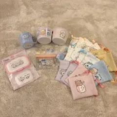 【ちいかわベビー】巾着15枚 コップ 小鉢 アクスタ ビタット まとめ売り