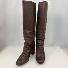 メゾンマルジェラ REPLICA ロングブーツ 35 本革 ブラウンのサムネイル