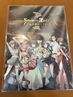 シュタインズゲート 因果旋律のシンフォニー 特典クリアポスター 8枚