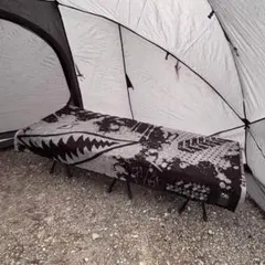 H&O サメブランケットワッペンレジャーシート　geekfieldコラボタオル