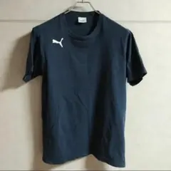 プーマ　M ネイビー 半袖サッカーTシャツ