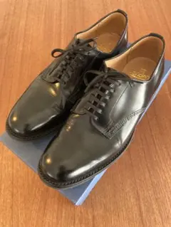 SANDERS 1384B OFFICER SHOE BLACK サンダースのサムネイル