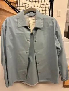 SHIPS any: SOLOTEX コーチシャツジャケット　ライトブルー