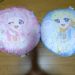 HUGっと! プリキュア ラウンド クッション 45センチくらい - メルカリ