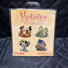 ［未使用］ディズニー ピンバッチ4点セット
