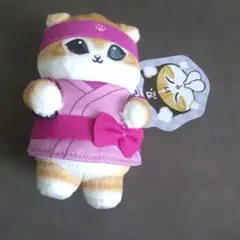 mofusand 忍者にゃんBIGぬいぐるみ ピンク モフサンド - メルカリ