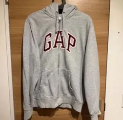 OLD GAP ジップパーカー グレー レッド 00s y2k archive - メルカリ