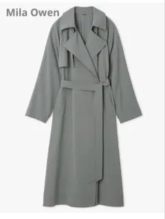 Mila Owen 落ち感ラグラントレンチコート
