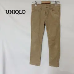 ♦︎UNIQLO ヒートテックコーデュロイ スキニーパンツ M ベージュ