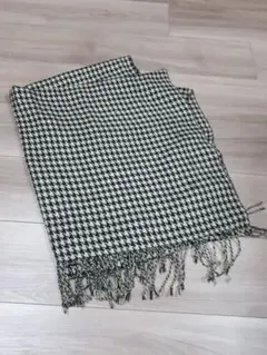 千鳥柄　大判　ストール　マフラー