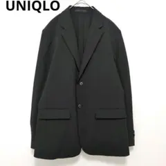 ユニクロ 感動ジャケット サマーテーラード S ブラック 軽量 洗える 男女兼用