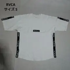 ●RVCA ルーカ サイドラインロゴ 半袖Tシャツのサムネイル
