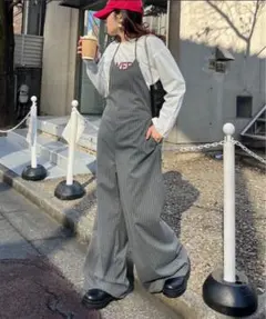 CIAOPANIC TYPY すっきり見えホルターネックサロペット